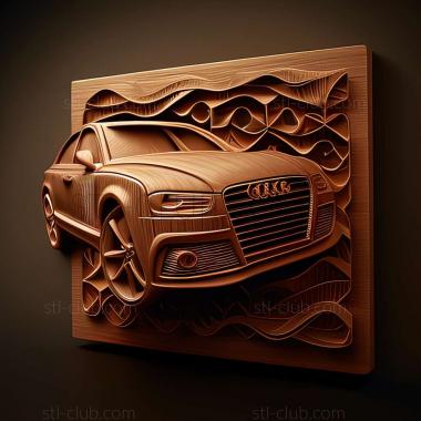 3D модель Audi S8 (STL)